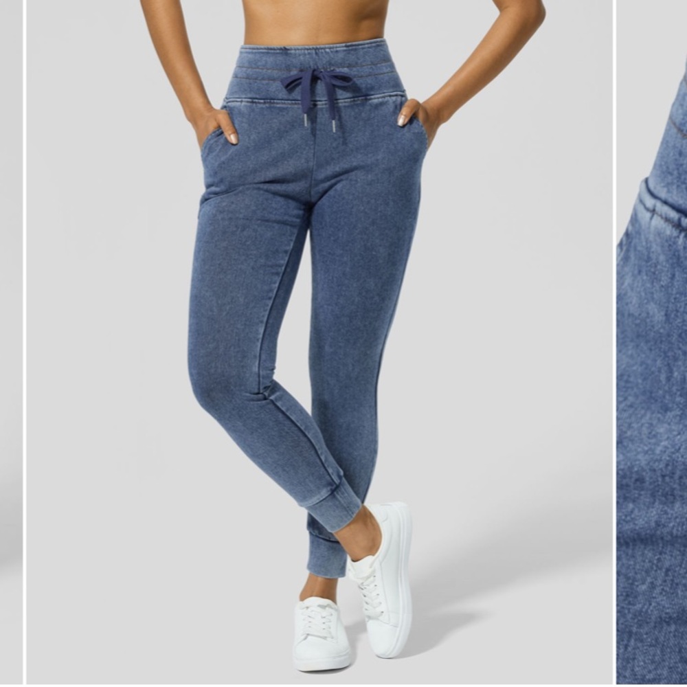 Halara Stretchy Drawstring Knit Jean